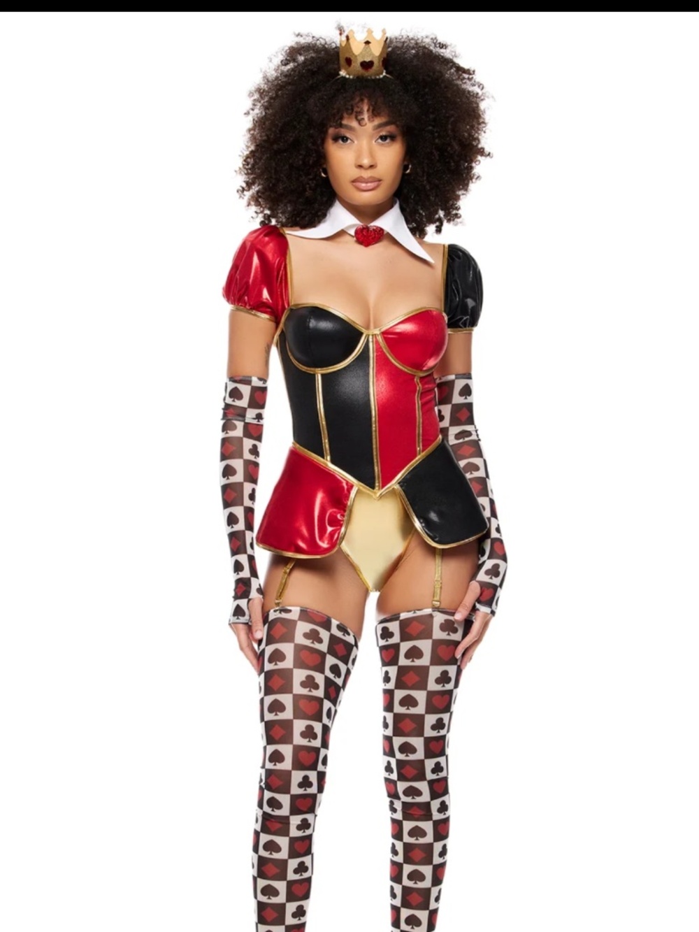 Royal Hearts 6 piece Women’s Storybook costume